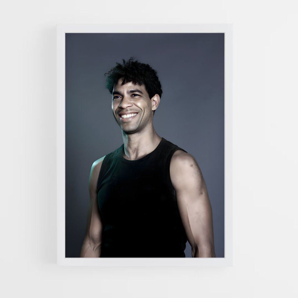 Poster Sourire de Carlos – affiche Danse (vue 3)